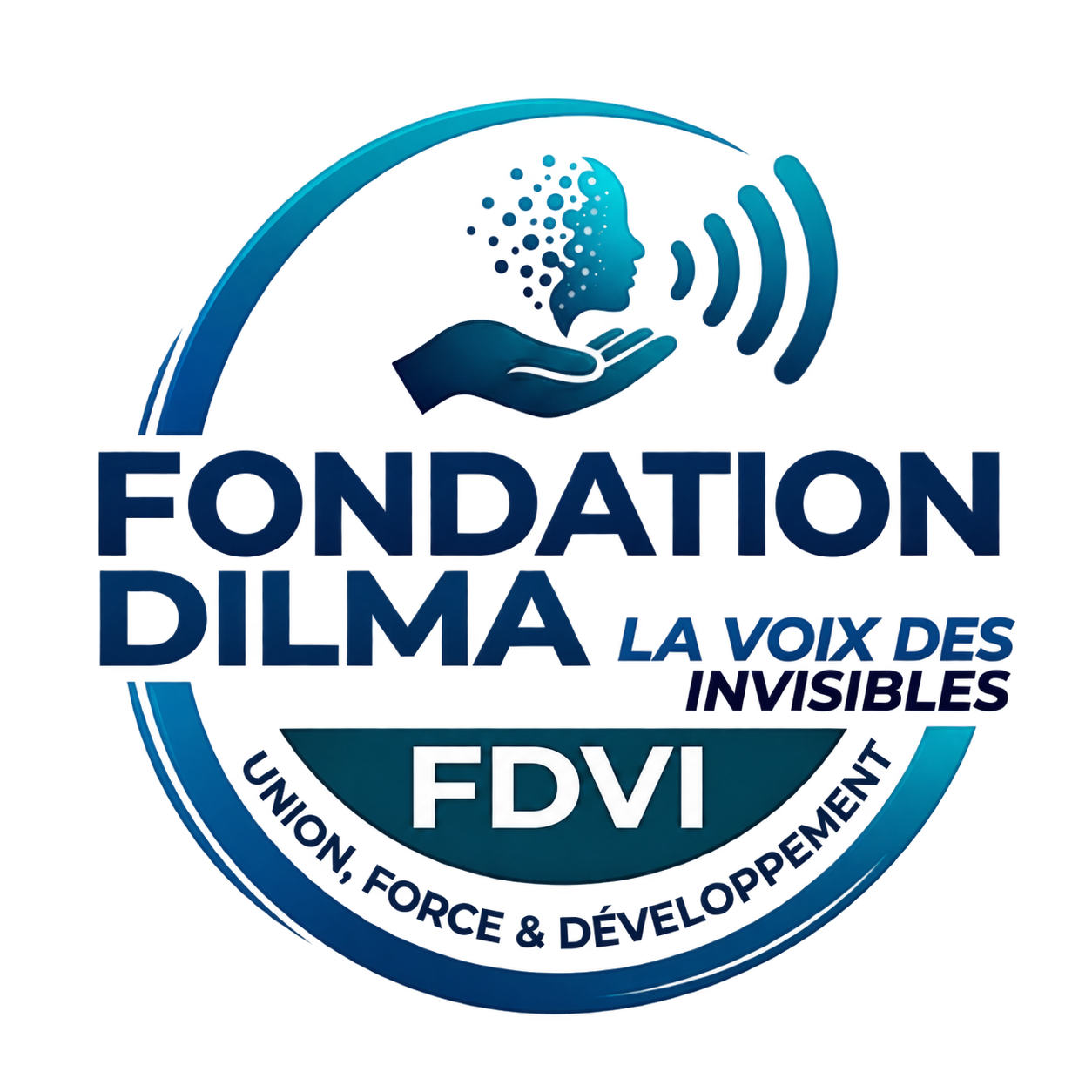 Logo FDVI - Fondation Dilma la Voix des Invisibles